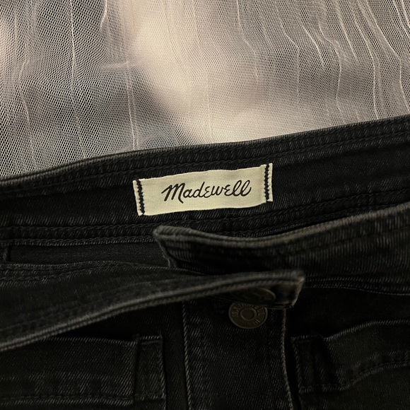 Madewell Stretch Denim A-line Mini Skirt with Patch Pockets Size 00 - Picture 4 of 9